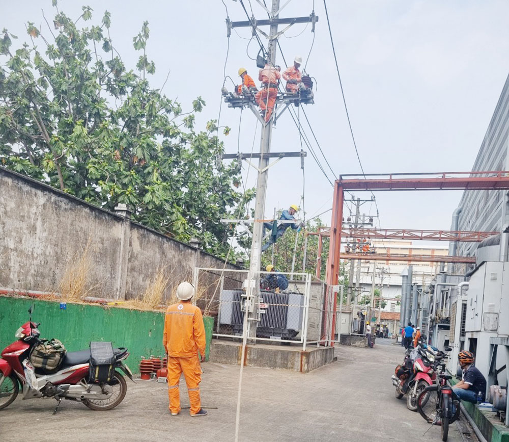 Substations and power lines